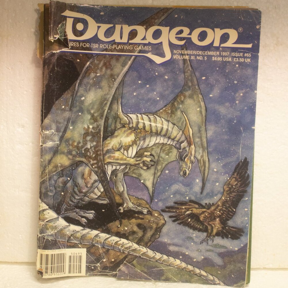 Dungeon Magazine Adventures for TSR Role-playing Games Issue 65 Nov/Dec 1997